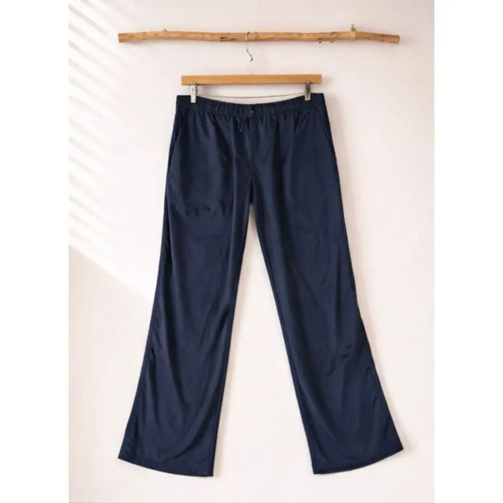 Patagonia black fuzzy fleece cozy pants size M